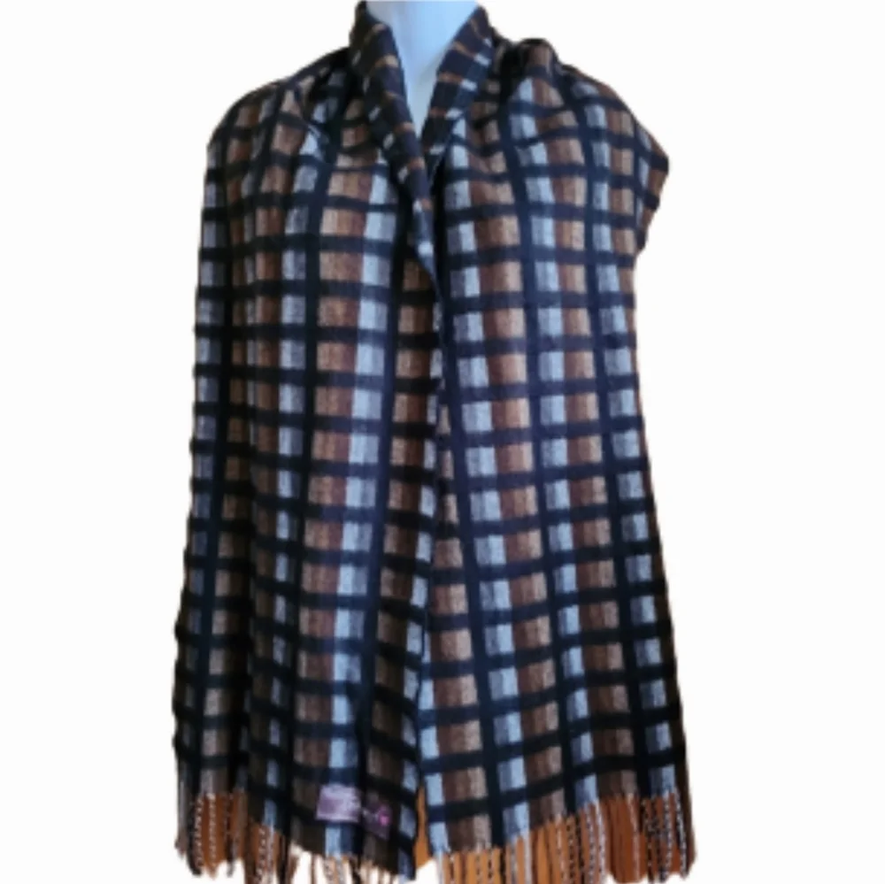 Better Than Cashmere Plaid Scarf Korea